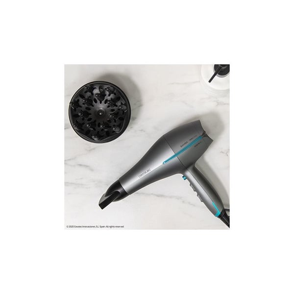 Cecotec Bamba IoniCare 5300 Maxi Aura hårføner 2200 W, svart