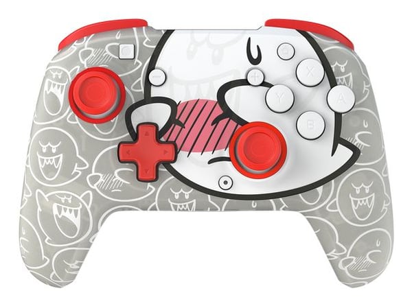 PDP Rematch Glow - Spelkontroll - trådlös - Boo - för Nintendo Switch, Nintendo Switch OLED, Nintendo Switch Lite, Nintendo Switch 2