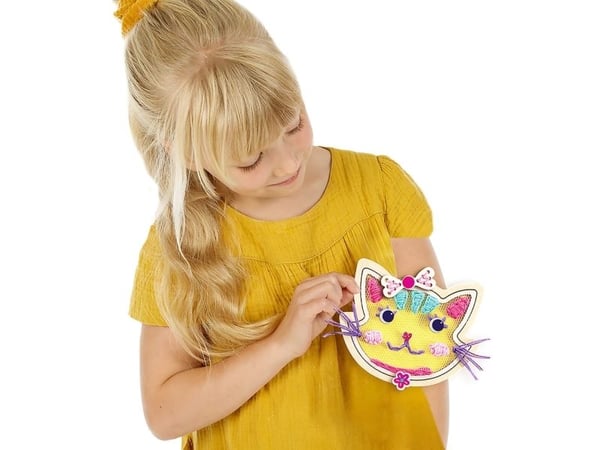 SES Creative 14135, Barnas broderisett, 6 år, Flerfarget