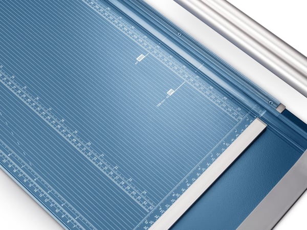 Dahle 558, 0,6 mm, 6 ark, 130 cm, Automatisk klemme, Rustfritt stål, A0