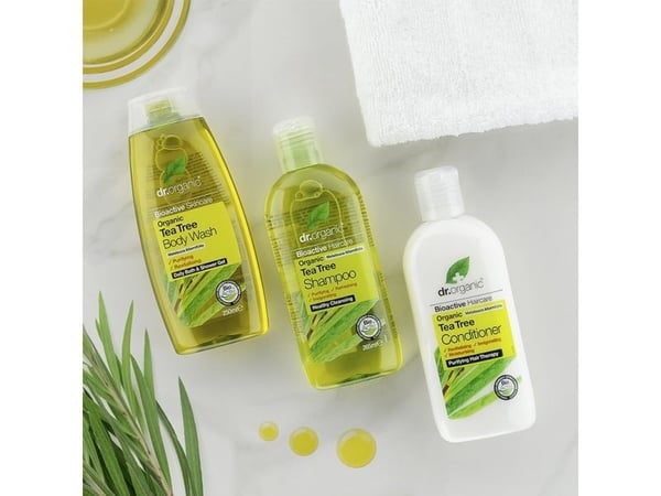 Dr. Organic Tea Tree schampo 265 ml