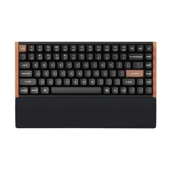 Keychron Silikoni kämmentuki PR43 75% (317 x 79.5 x 18 mm) Ranteen tuki