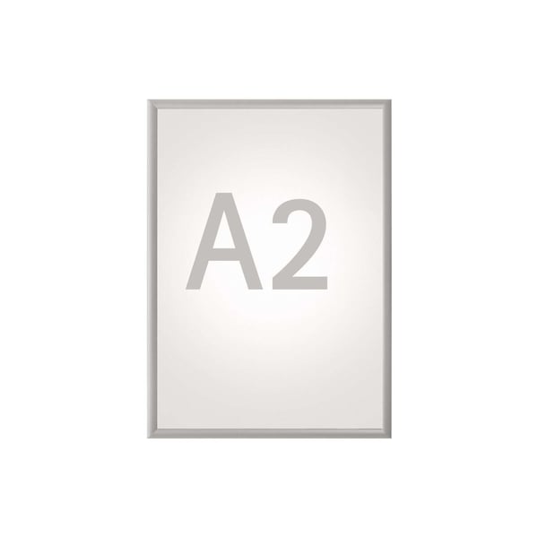 MAUL 6604208, Enkel bilderamme, Aluminium, Sølv, 400 x 575 cm, Rektangulær, 625 mm