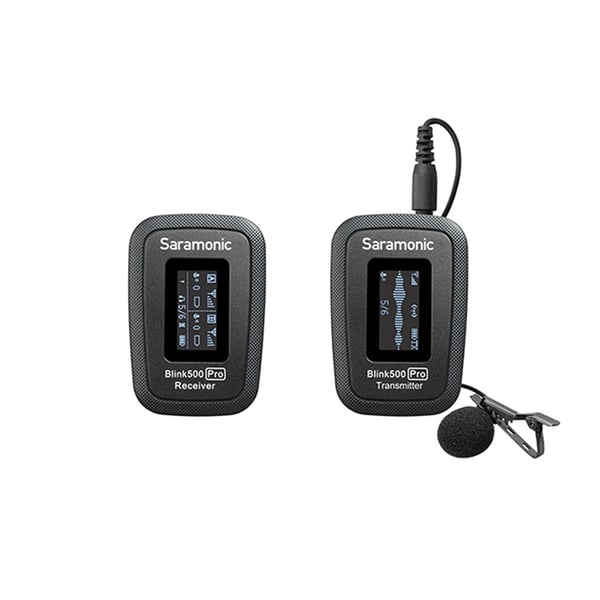 Saramonic Blink500 Pro B1, 100 m, Rundtagande, 50 - 18000 hz, Bodypack-mottagare, Bodypack-sändare, 2400 MHz