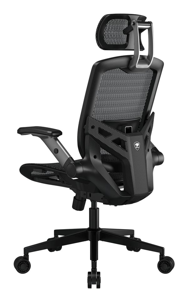 COUGAR CGR-SPO-BLB, Universal spelstol, 120 kg, Stoppat ryggstöd, Tävla, Universal, Svart