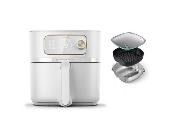 Philips 7000 Series HD9876 - Varmluftsfritös - 8.3 liter - 2.2 kW
