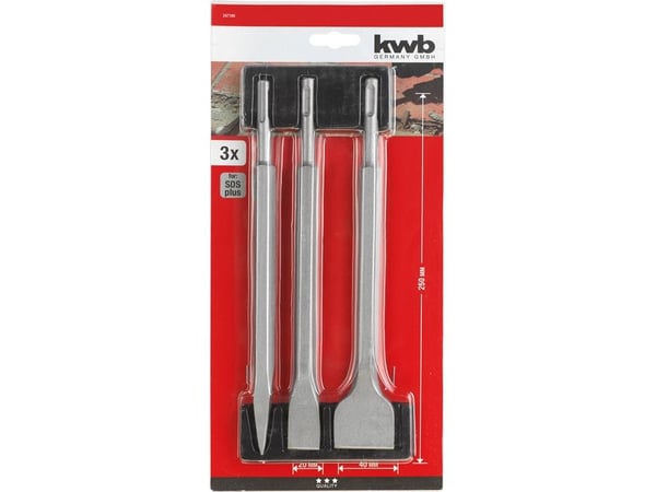 Einhell Kwb taltasarja SDS-kahvalla 3 osaa