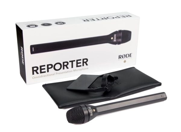 RØDE Reporter, Haastattelumikrofoni, -56 dB, 70 - 15000 Hz, Langallinen, Musta, 150 O