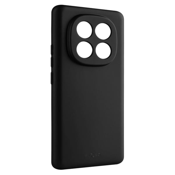 Fixed Story - Baksidedeksel for mobiltelefon - bløt gummi - svart - for Xiaomi Redmi Note 14 Pro+