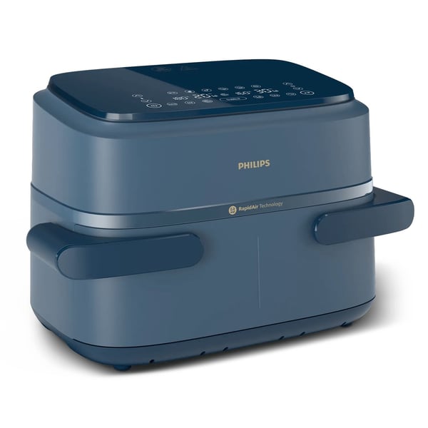 Philips 1000 series NA156/60, Varmluftsfritös, 7,1 l, Rapid Air, 40 ° C, 200 ° C, 60 min