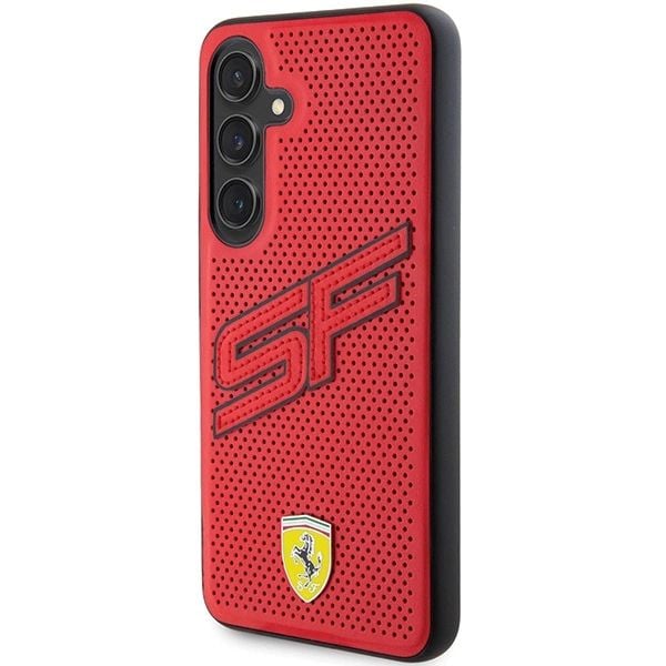 Ferrari 3666339242510, Suojus, Samsung, Galaxy S24+, 16,3 cm (6.4"), Punainen