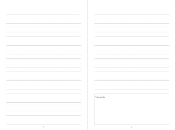 Meeting journal Mayland  - (5 stk.)