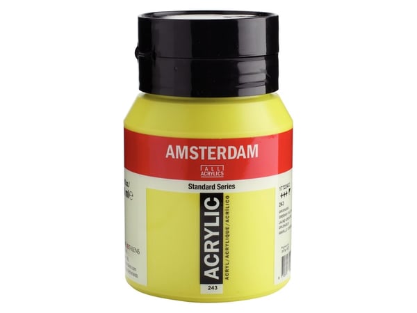 Amsterdam Standard Series akryltätburk grönaktig gul 243