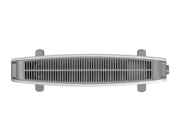 Concept KS3020, Infraröd elektrisk värmefläkt, Glimmer, 1,65 m, inomhus, Golv, Silver, Vit