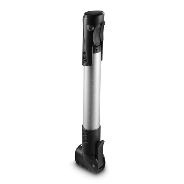 Hama 00178153, Handluftpump, Cykel, Svart, Silver, 4 Bar, Aluminium, Plast