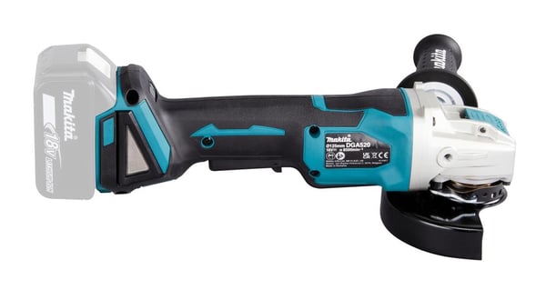 Makita vinkelsliper DGA520ZX1 18V - DGA520ZX1 - SOLO