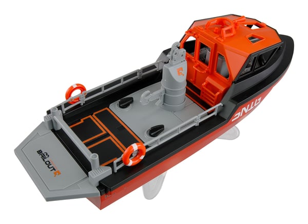 Amewi pelastusvene harjaton suihkukone 320mm RTR musta/punainen
