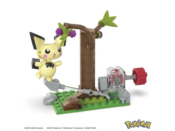 MEGA Pokémon Pichu''s Forest Forage, Byggesett, 6 år, Plast, 84 stykker, 440 g