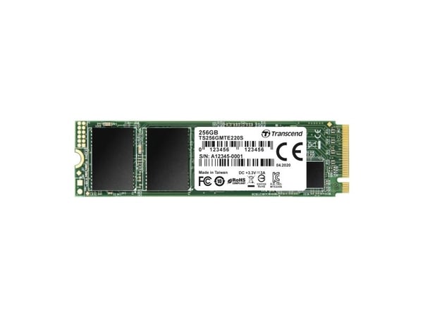 Transcend 220S - SSD - 256 GB - intern - M.2 2280 - PCIe 3.0 x4 (NVMe)