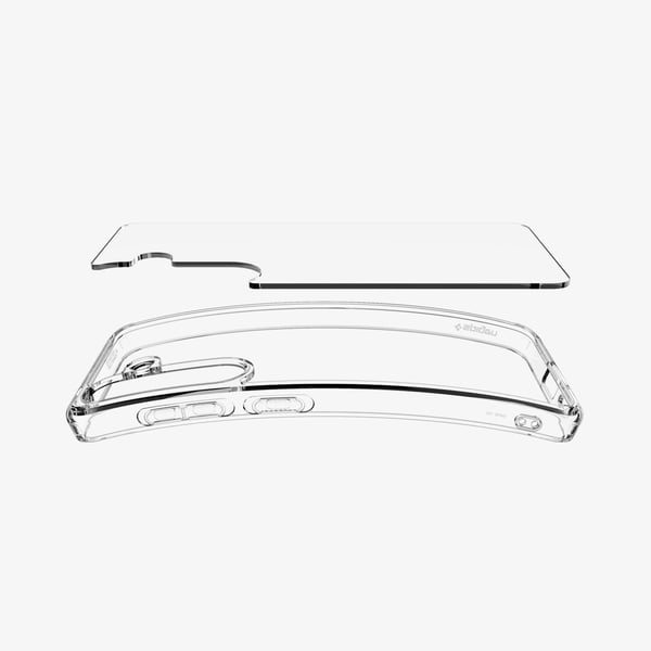Spigen Ultra Hybrid, Suojus, Samsung, Galaxy S25, 15,8 cm (6.2"), Läpinäkyvä