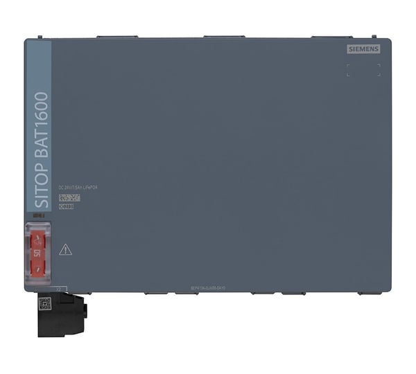 Siemens 6EP4134-0JA00-0AY0 erikoisakku LiFePO₄ 24 V, 1 kpl, 7,5 VAh, CE, REACH, 156 mm, 340 mm, 150 mm, 240 mm