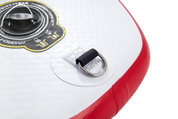 Bestway surfboard Hydro-Force Compact, Flad, W-Konkav, Blå, Polyvinylchlorid (PVC), Tritech, 90 kg