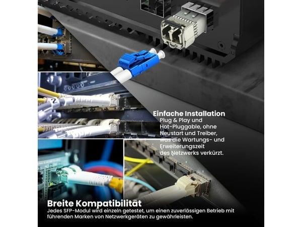 Extralink SFP+ modul 10G 2-pakk, 10Gbps, 850 nm, 300 m, multimodus