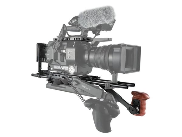 SmallRig 2045C, Asennuslevy, musta, Alumiini, Vaahto, Puu, 2,24 kg, 70 mm, 145 mm