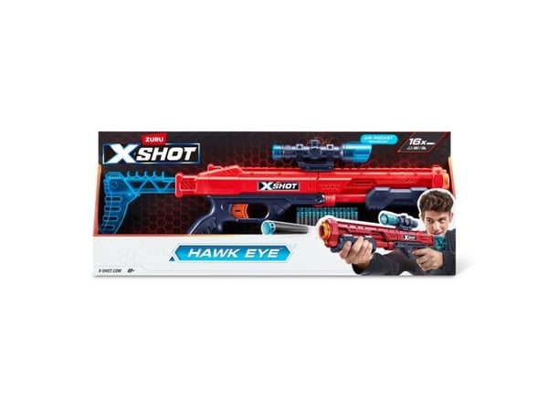 XSHOT Excel Hawk Eye Blaster (16 Darts)