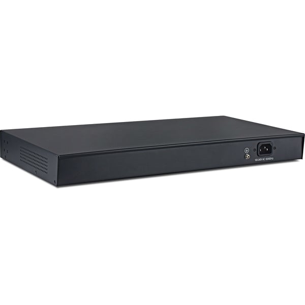 InLine 32324P, Gigabit Ethernet (10/100/1000), Full tosidig, Strøm over Ethernet (PoE), Rack-montering, 1U