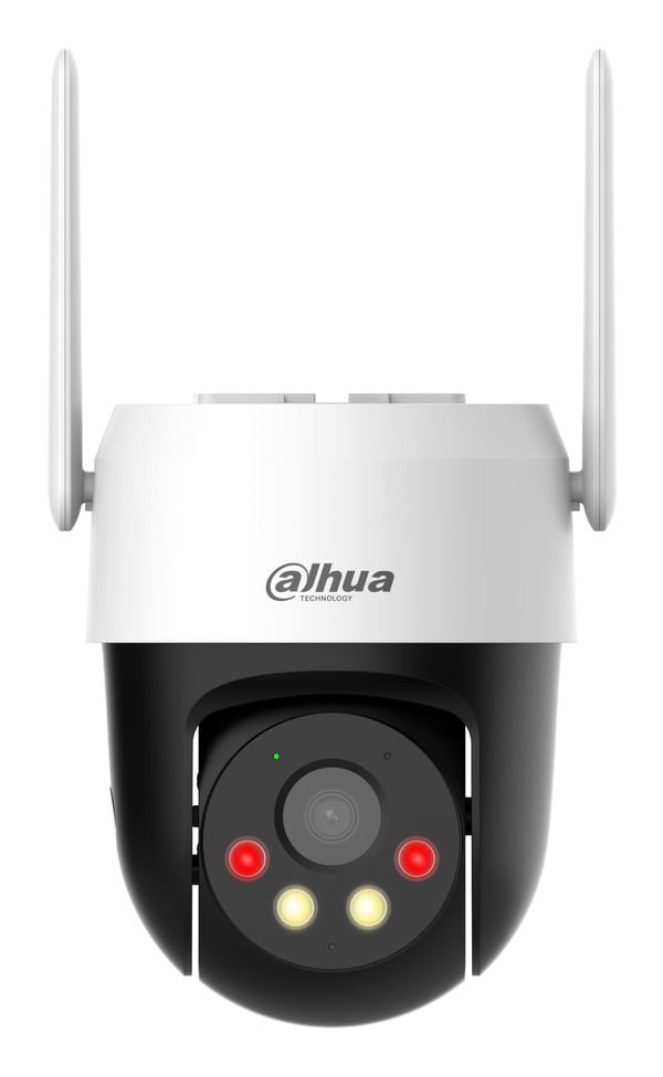 Dahua Technology P5AE-PV-4G, IP-säkerhetskamera, Utomhus, Trådlös, Innertak/vägg, Svart, Vit, Turret