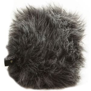 RØDE WS11, Tuulisuoja mikrofonille, Rode, VideoMic NTG, musta, keinonahka, vaahtomuovi, 8,5 cm