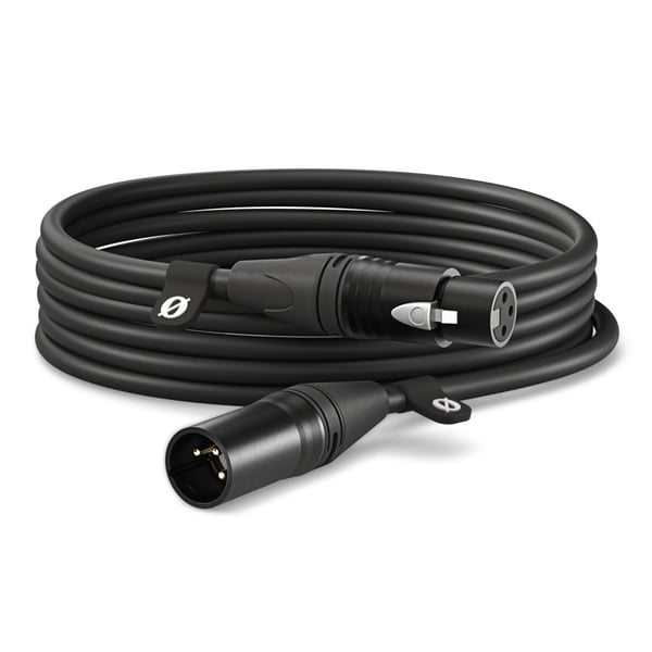 RØDE - Lydkabel - XLR hunn til XLR hann - 6 m - svart