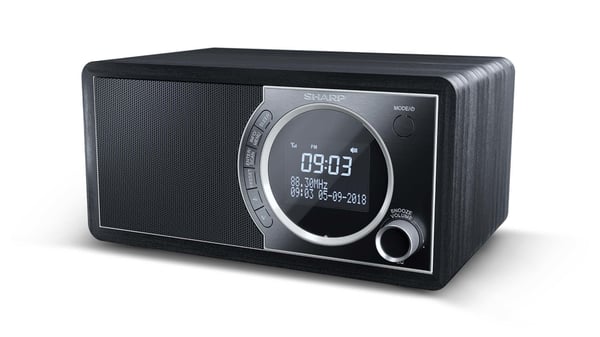 Sharp DR-450 - DAB-radio - 3 watt (Total) - svart
