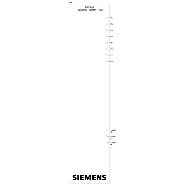 Siemens 6GK5008-0BA10-1AB2, Ohanterad