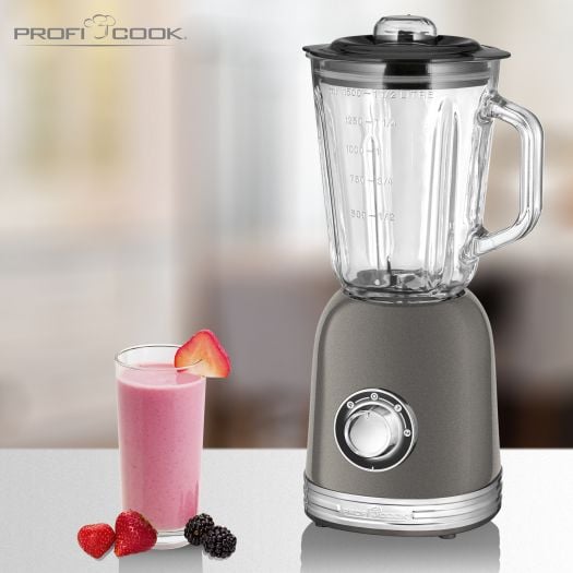 ProfiCook Vintage PC-UM 1195 - Mikser - 1.5 liter - 800 W - antrasitt