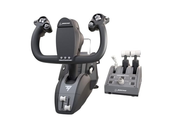 Thrustmaster Civil Aviation (TCA) Yoke Pack Boeing Edition - Åk og gasspedal - kablet - for PC, Microsoft Xbox One, Microsoft Xbox Series S, Micros...