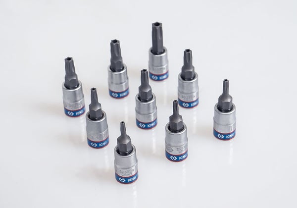 King Tony 2037, 1 kpl, Torx, ?30?, Kromi, Terästä, 37 mm, 15 g