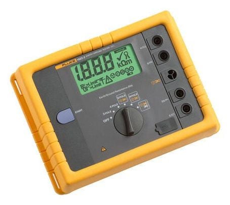 Fluke 1623-2 GEO, Maadoituspakkaus, Harmaa, Keltainen, 250 x 187 x 133 mm, 1,1 kg