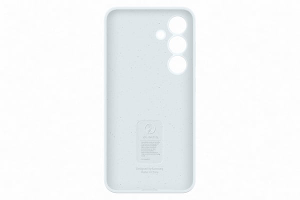 Samsung® | Galaxy S24+ Silikondeksel - Bagsidecover - Hvit