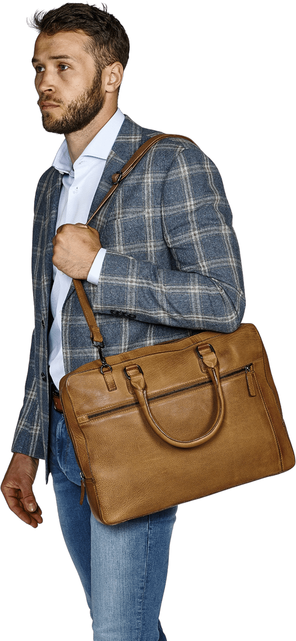 GR88 Tasker - Computer bag - Cognac - GR88-1062-ONESIZE-70-C