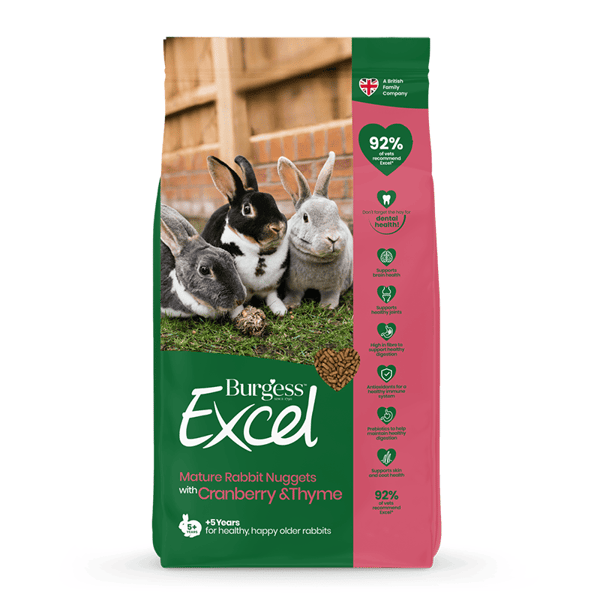 Burgess Excel Rabbit Mature Cranberry & Thyme 1,5 kg