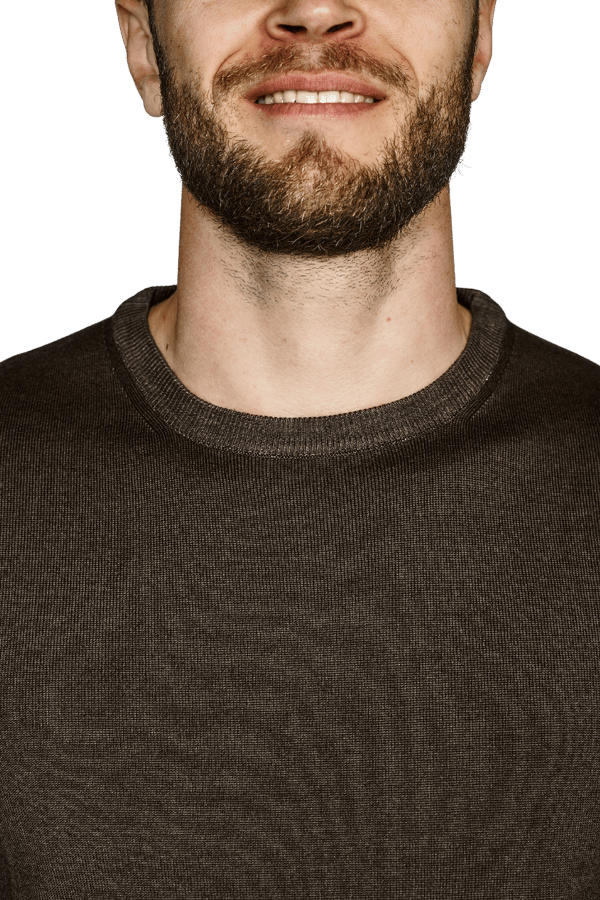 Due Signori Strik - DS2018 -  - FITTED-DARK BROWN - (MORO 200) - S