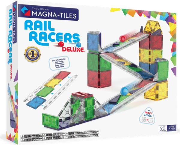 Magna-Tiles Rail Racers Deluxe