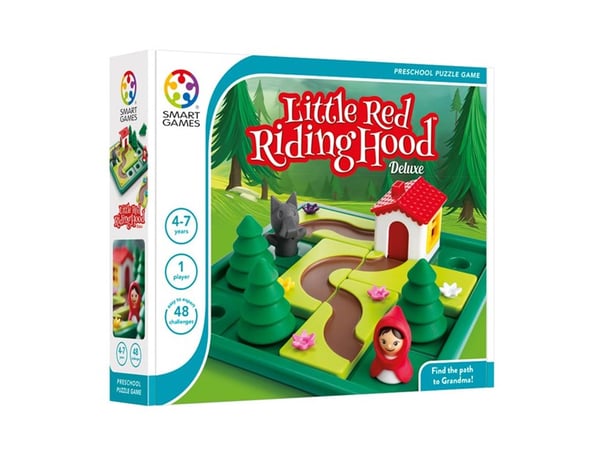 SmartGames Little Red Riding Hood - Deluxe, 4 år, ABS, Termoplastisk gummi (TPR), Flerfarget