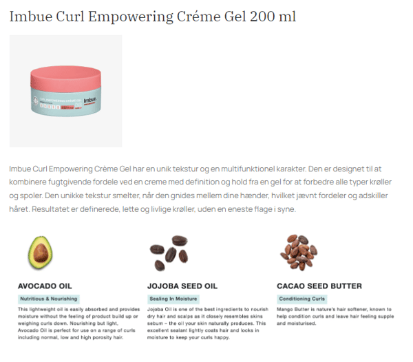 Imbue - Curl Empowering Cream Gel