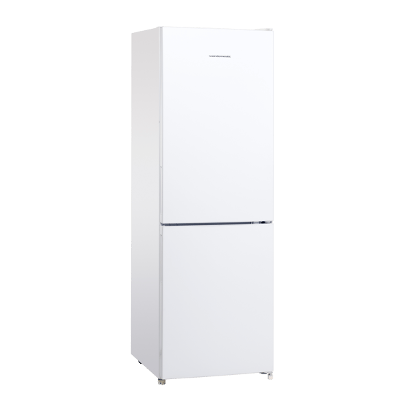 Scandomestic SKF 297 W - Kjøleskap med fryser - bredde: 54 cm - dybde: 55 cm - høyde: 159,3 cm - 228 liter - hvit