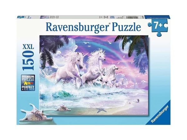 Ravensburger 150 palan palapeli, Yksisarviset rannalla