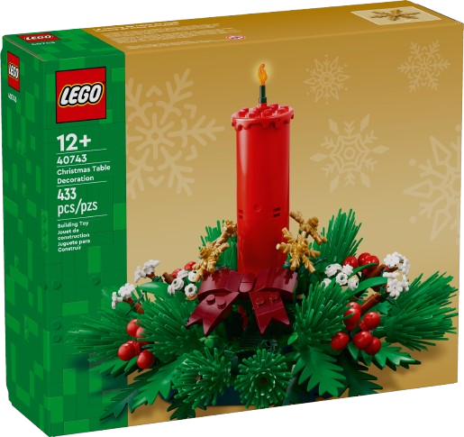 LEGO Icons 40743 Christmas Table Decoration