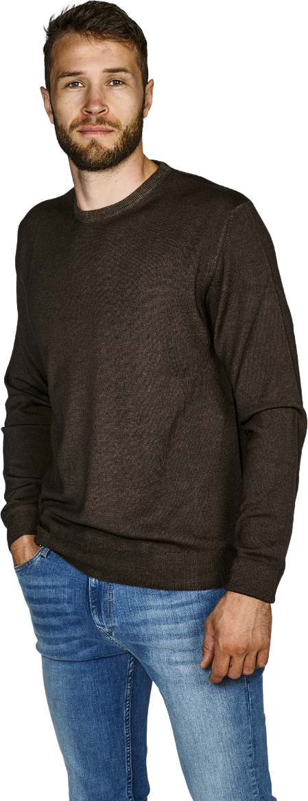 Due Signori Strik - DS2018 -  - FITTED-DARK BROWN - (MORO 200) - S